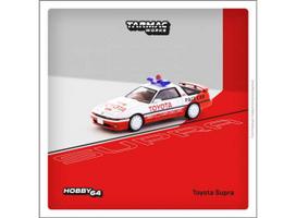 PRE-ORD3R Tarmac Works Modeliukas Toyota Supra Pace Car, white/red