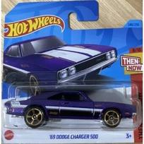 Hot Wheels Modeliukas Then And Now 8/10 - 69 Dodge Charger 500. 240/250. Short Card