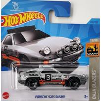 Hot Wheels Modeliukas Baja Blazers 5 of 10 - Porsche 928S Safari Bilstein gray short card