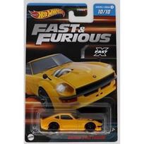 Hot Wheels Fast and Furious Modeliukas Datsun 240z Custom yellow