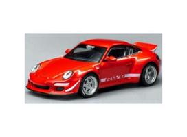 Pop Race Limited Modeliukas Porsche RWB 997, red