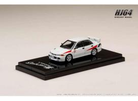 PRE-ORD3R Hobby Japan Modeliukas Mitsubishi Lancer RS Evolution III Rally Stripe, scortia white