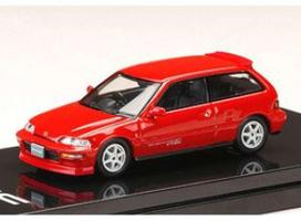 PRE-ORD3R Hobby Japan Modeliukas Honda Civic (EF9) SiR II Customized Version, red
