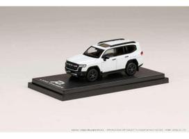 PRE-ORD3R Hobby Japan Modeliukas Toyota Land Cruiser (JA300W) ZX, precious white pearl (090) with black/red interior