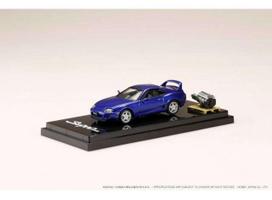 PRE-ORD3R Hobby Japan Modeliukas Toyota Supra RZ (A80) with Engine Display Model, blue mica metallic