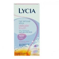 Lycia Delicate Touch depiliacinės vaško juostelės veidui (jautriai odai), 20vnt