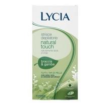 Lycia Natural Touch depiliacinės vaško juostelės rankų ir kojų odai (visų tipų odai), 20vnt