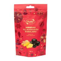 Imbieras su juoduoju šokoladu (50 %), 120 g