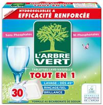 L'ARBRE VERT indaplovių tabletės, 30vnt., IDPLAV218431