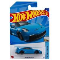 Hot Wheels Modeliukas Porsche 911 GT3, blue Long Card