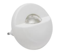LED Navigacinis lizdo šviestuvas su jutikliu LED/1W/230V 6000K