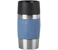 Tefal - Terminis puodelis 300 ml COMPACT MUG nerūdijantis/mėlyna