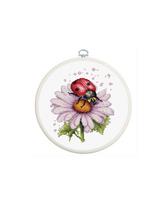 Siuvinėjimo rinkinys "Field Flower" SBC231 su lankeliu