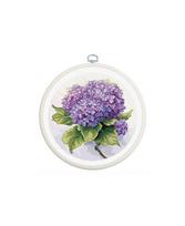 Siuvinėjimo rinkinys "Hydrangea" SBC225 su lankeliu