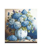 Siuvinėjimo rinkinys "Vase with Hydrangeas" SB700
