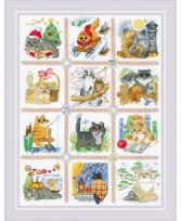 Cat Calendar 2136