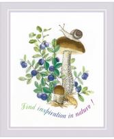 Birch Bolete. Satin Stitch 0084 PT