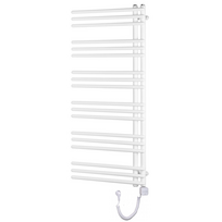 Elektrinis rankšluosčių džiovintuvas POSEIDON 450x1140mm baltas dešininis su tenu su laidu