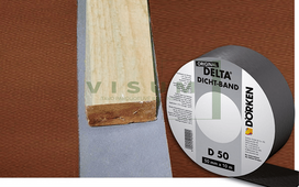 Vinių sandarinimo juosta, butilo DELTA-DICHTBAND D50 10m