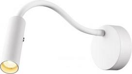 KARPO GOOSE, white wall-mounted light, 5.8W 3000K 40° 1006161 | 4024163262361