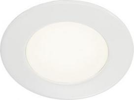 DL 126 LED downlight, round, white, 3W LED, warm white, 12V 112221 | 4024163138017