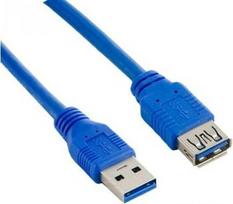 LANBERG CA-US3E-10CC-0030-B extension cable USB 3.0 AM-AF 3m blue
