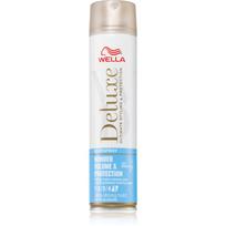 Wella Deluxe Wonder Volume & Protection itin stiprios fiksacijos plaukų lakas apimčiai ir blizgesiui suteikti 250 ml