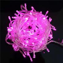Girlianda 100LED 10m rožinė