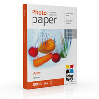 ColorWay Photo Paper | PM220100A4 | Matte | White | 220 g/m² | A4