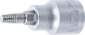 Sraigtinis ištraukimo antgalis | 10 mm (3/8") | pažeistam T-Star (Torx) T25 (7098-T25)