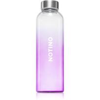Notino Sport Collection Glass water bottle stiklinis buteliukas vandeniui Purple 500 ml