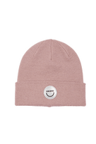 Viking žieminė vilnonė kepurė Play Wool Beanie Reflect - Dusty Pink