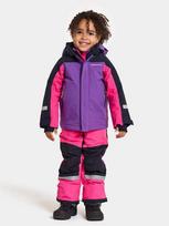 Didriksons žieminė striukė su augimo funkcija NEPTUN KIDS JKT 2 - Disco Purple (Yra vietoje)
