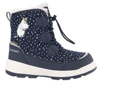 Viking Toasty Warm GTX Zip Moomin žieminai batai vaikams su GORETEX - Navy