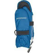 Didriksons žieminės neperšlampančios pirštinės BIGGLES ZIP MITTEN C (Corn Blue)