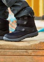 Viking žieminiai batai vaikams Vang High su GORETEX - Warm Black