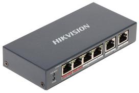 SWITCH POE DS-3E1106HP-EI 4 PRIEVADŲ Hikvision