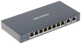 SWITCH POE DS-3E1310HP-EI 8 PRIEVADŲ Hikvision