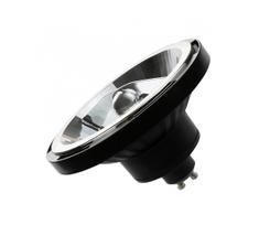 LED elektros lemputė AR111 GU10/10W/230V 4000K 20° juoda