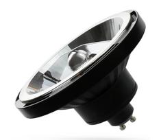 LED elektros lemputė AR111 GU10/12W/230V 4000K 45° juoda