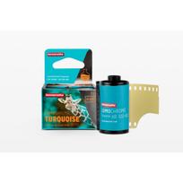 Lomography fotojuosta XR 100-400 35mm Turquoise (C-41)