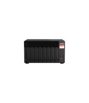 QNAP | 8-Bay QTS and QuTS hero NAS | TS-873A-8G | Up to 8 HDD/SSD Hot-Swap | AMD Ryzen | Ryzen V1500B Quad-Core | Processor freq