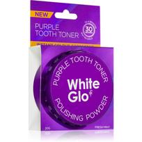 White Glo Purple Tooth Toner Powder dantų balinimo milteliai 30 g