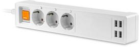 Platintuvas ilgintuvas 3 lizdai USB WiFi Tuya 1,8 m, PSTPSZ45507