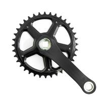 Žvaigždžių blokas priekinis 36T 128mm juodas