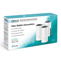 TP-LINK | Whole Home Mesh WiFi System | Deco M4 (3-Pack) | 802.11ac | 300+867Mbit/s | 10/100/1000Mbit/s | 2 x Ethernet LAN (RJ-45) ports | Mesh Support: Yes | MU-MIMO: Yes | No mobile broadband | An