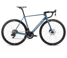 Orbea ORCA M21eTEAM PWR Slate Blue-Halo Silver (Matt) - plento dviratis