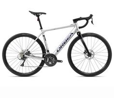 Orbea GAIN D50 Metallic Silver (Matt) - Black (Gloss) - elektrinis dviratis