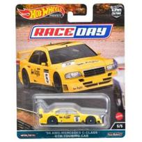 Hot Wheels Premium Modeliukas 1994 AMG Mercedes Benz C-Class DTM Touring Car #5, yellow Race Day