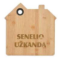 Namelio formos bambukinė pjaustymo lentelė "Senelio užkanda"